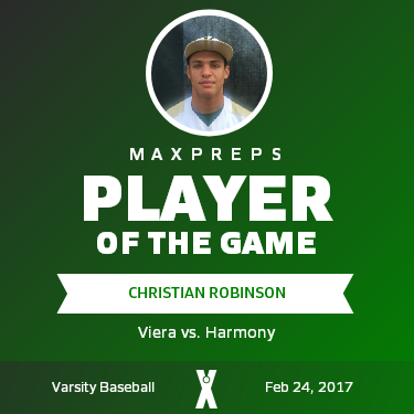 #25 Christian Robinson Player of the Game badge
