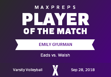 #13 Emily Gyurman Player of the Game badge