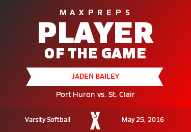#26 Jaden Bailey Player of the Game badge