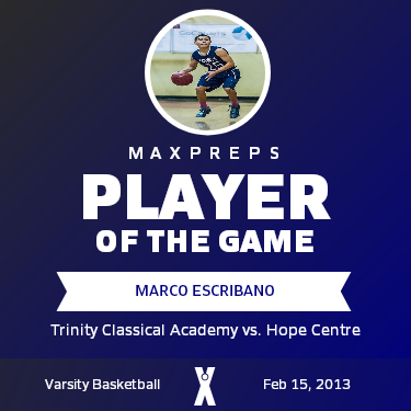#25 Marco Escribano Player of the Game badge