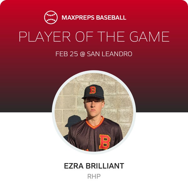 #20 Ezra Brilliant Player of the Game badge