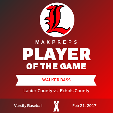 #15 Walker Bass Player of the Game badge