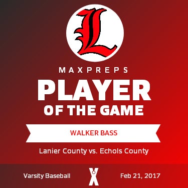 #15 Walker Bass Player of the Game badge