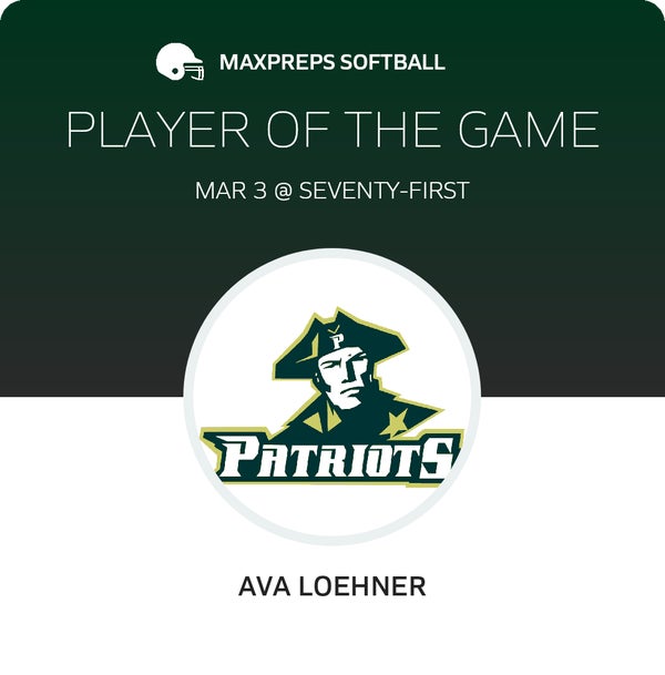 #6 Ava Loehner Player of the Game badge