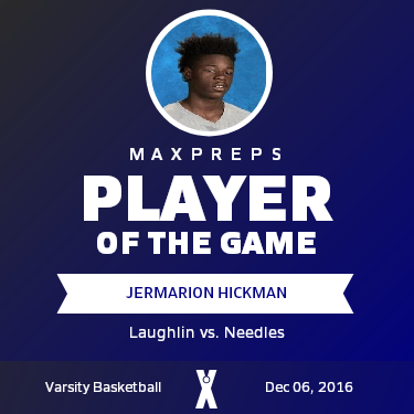 #4 Jermarion Hickman Player of the Game badge