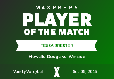 #4 Tessa Brester Player of the Game badge