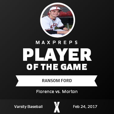 #9 Ransom Ford Player of the Game badge