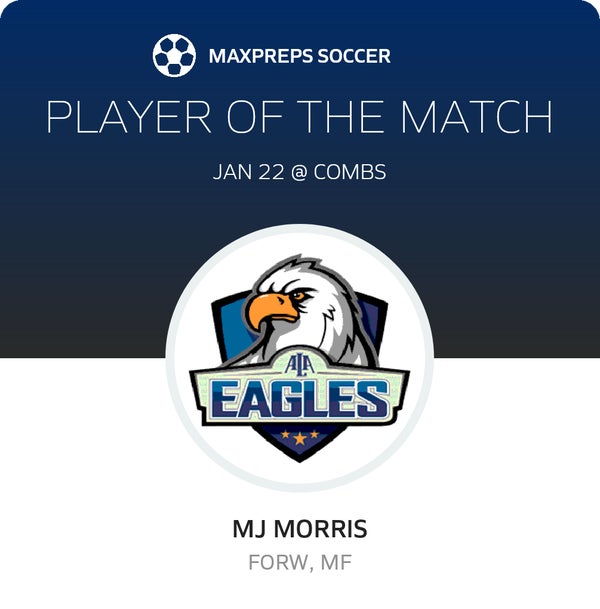 #23 MJ Morris Player of the Game badge