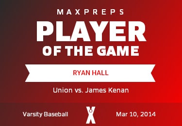 #9 Ryan Hall Player of the Game badge