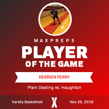 #2 Darrien Perry Player of the Game badge