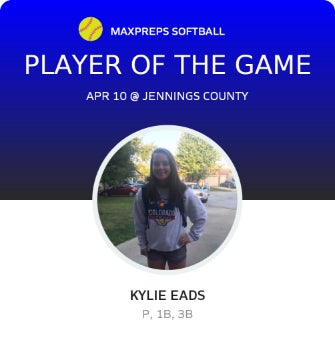 #5 Kylie Eads Player of the Game badge