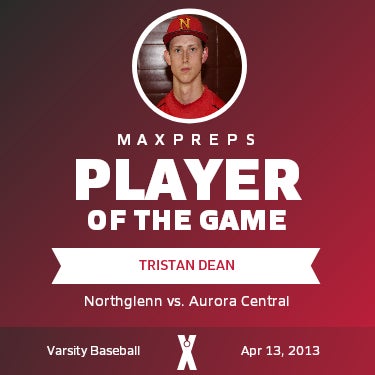 #12 Tristan Dean Player of the Game badge