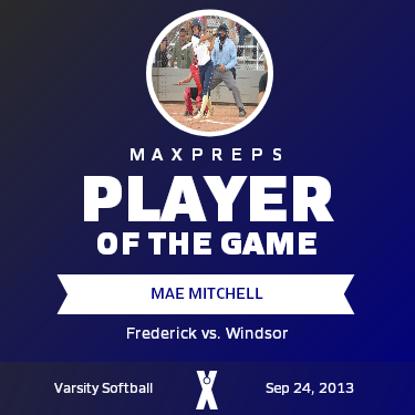 #7 Mae Mitchell Player of the Game badge