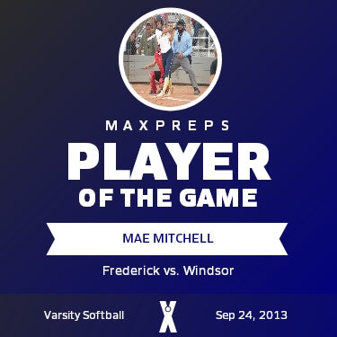 #7 Mae Mitchell Player of the Game badge