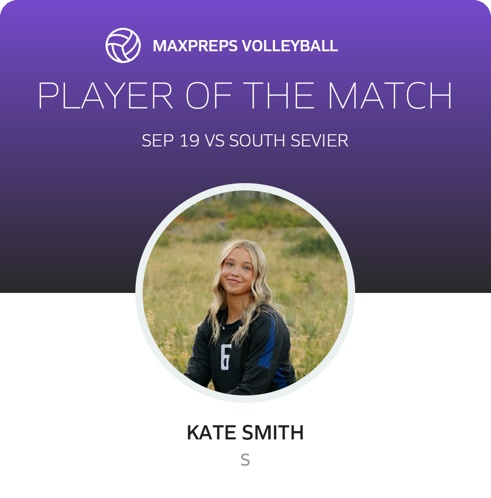 Player of the Match