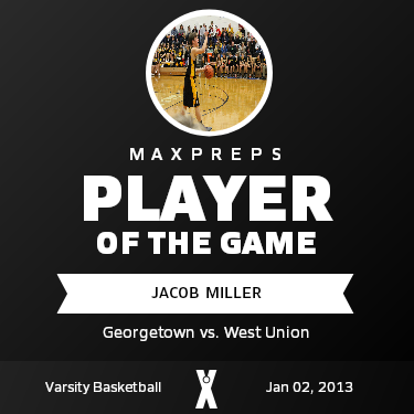 #10 Jacob  Miller Player of the Game badge