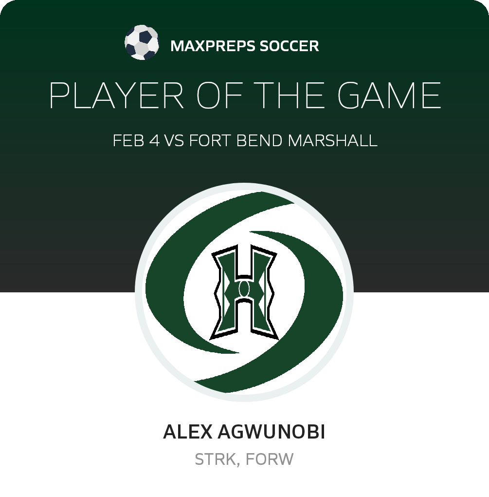 Fort Bend ISD Athletics on X: Congrats to Alex Agwunobi from