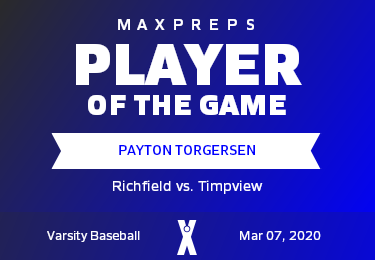 #99 Payton Torgersen Player of the Game badge