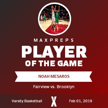 #2 Noah Mesaros Player of the Game badge