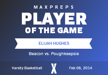 #4 Elijah Hughes Player of the Game badge