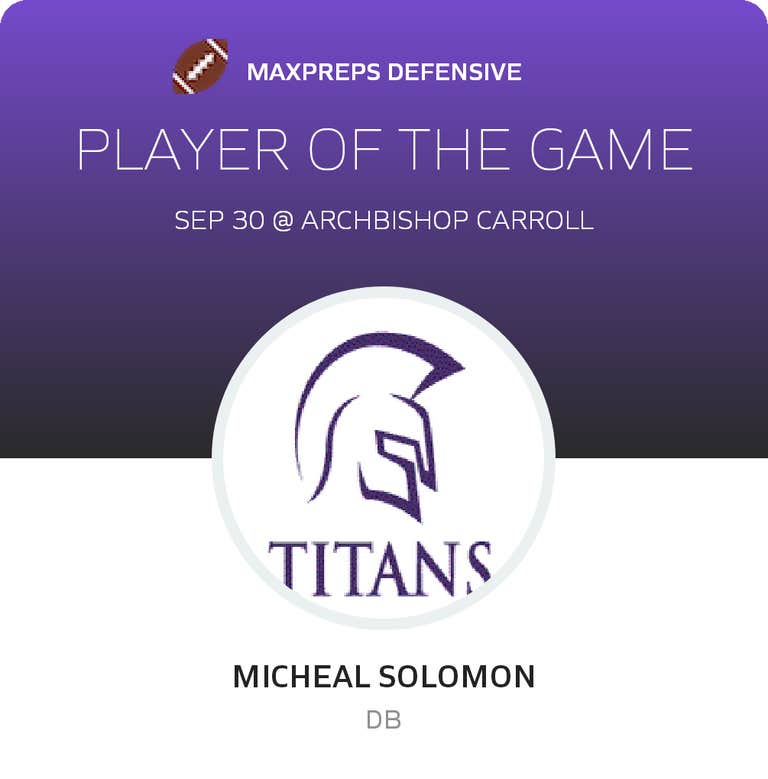 Player of the Game