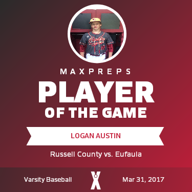 #19 Logan Austin Player of the Game badge