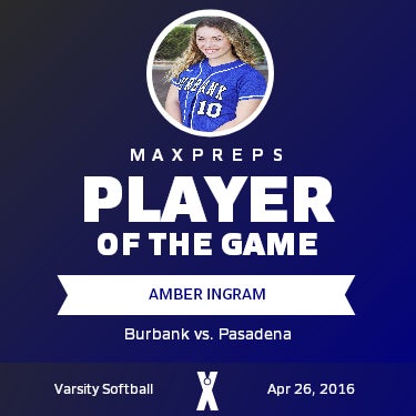 #10 Amber Ingram Player of the Game badge