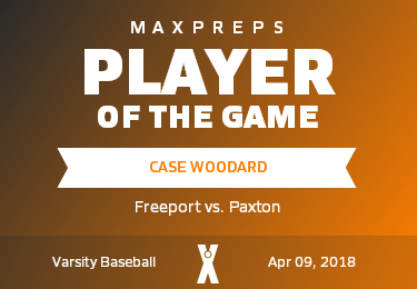 #10 Case Woodard Player of the Game badge
