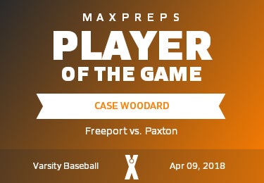 #10 Case Woodard Player of the Game badge