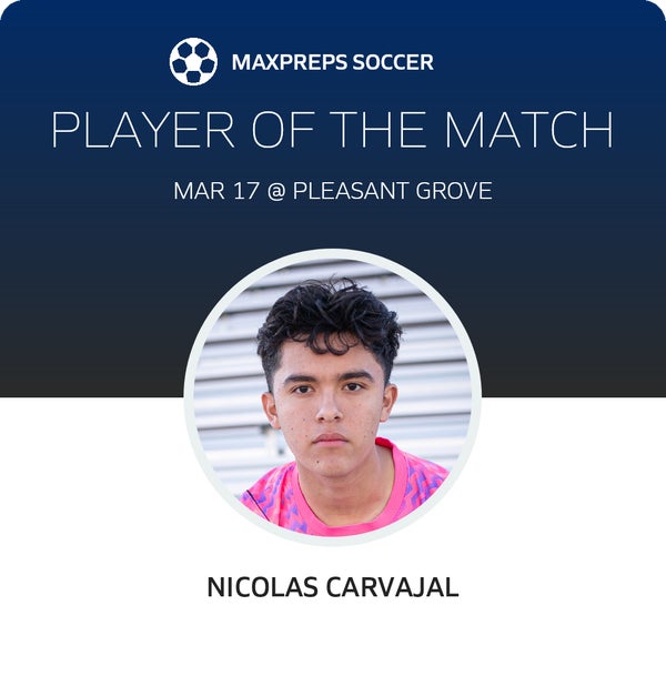 #99 Nicolas Carvajal Player of the Game badge