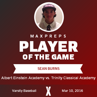 Sean Burns Player of the Game badge