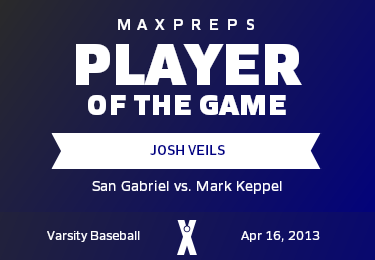 #17 Josh Veils Player of the Game badge