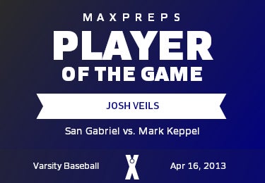 #17 Josh Veils Player of the Game badge