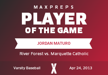 #6 Jordan Maturo Player of the Game badge