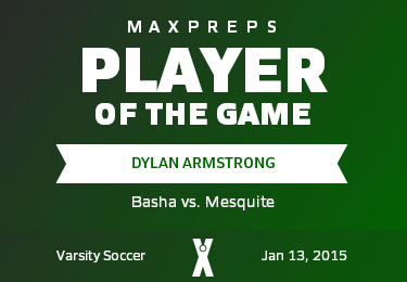 #12 Dylan Armstrong Player of the Game badge