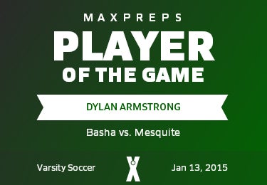 #12 Dylan Armstrong Player of the Game badge