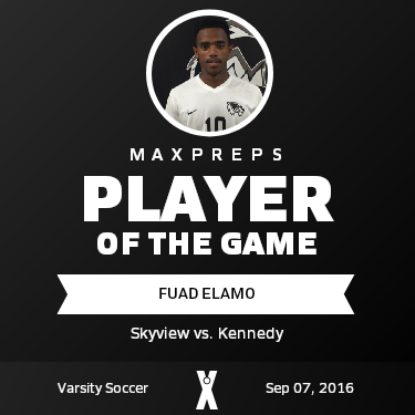 #10 Fuad Elamo Player of the Game badge