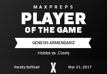 #11 Genesis Armendariz Player of the Game badge