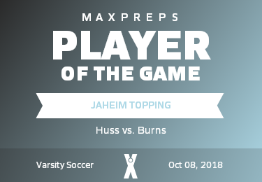 #14 Jaheim Topping Player of the Game badge