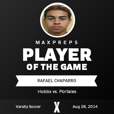 #7 Rafael Chaparro Player of the Game badge