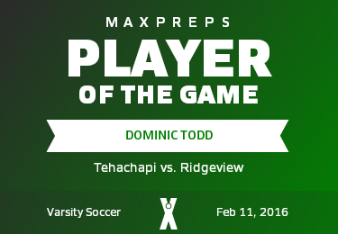 #9 Dominic Todd Player of the Game badge