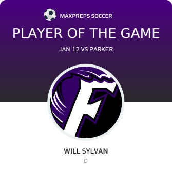 #13 Will Sylvan Player of the Game badge
