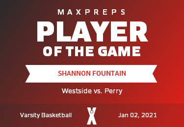#1 Shannon Fountain Player of the Game badge