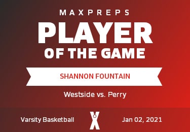 #1 Shannon Fountain Player of the Game badge