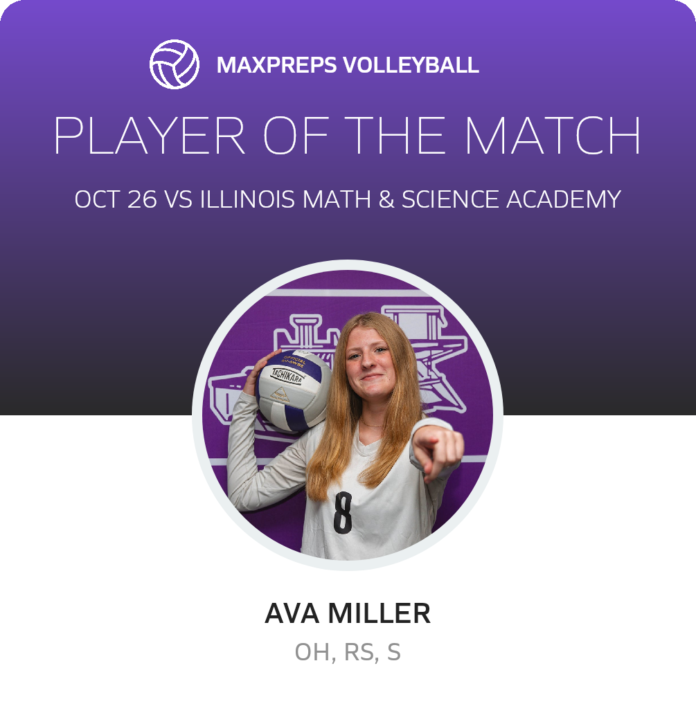 Illinois Math & Science Academy vs Plano | Volleyball | 10/26/2026