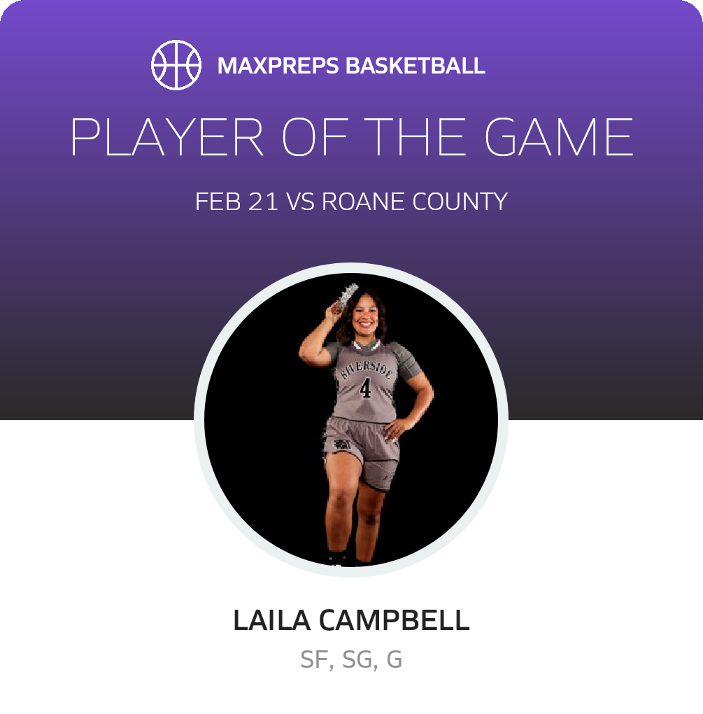 #4 Laila Campbell Player of the Game badge