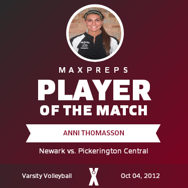 #4 Anni Thomasson Player of the Game badge