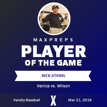 #24 Nick Atkins Player of the Game badge