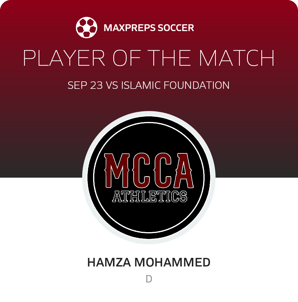 Player of the Match