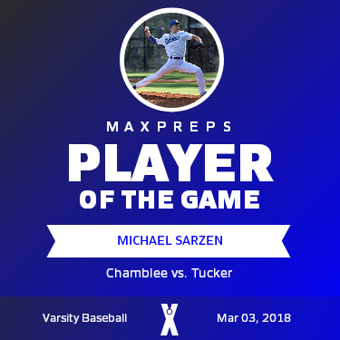 #29 Michael Sarzen Player of the Game badge